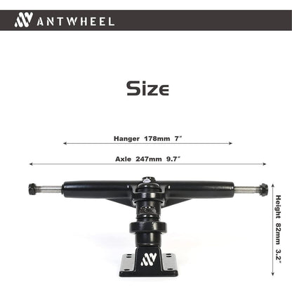 Sidewinder II Skateboard Achsen - Set (2x) - Schwarz