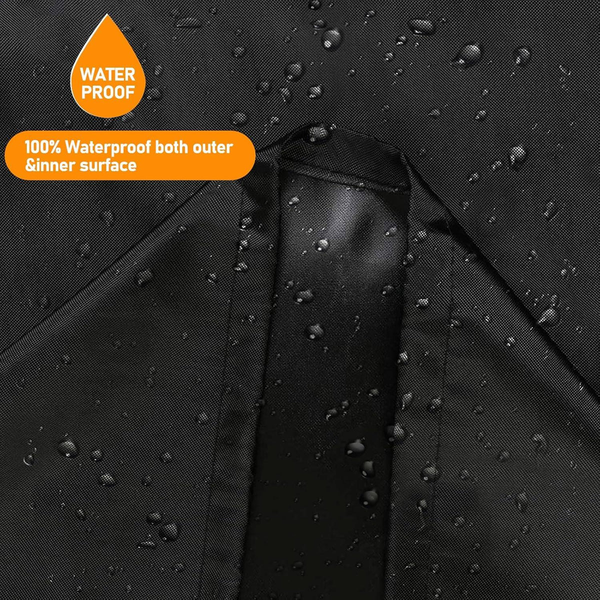 Raweao Grill Abdeckhaube für Weber 57cm - Wasserdicht & Wetterfest