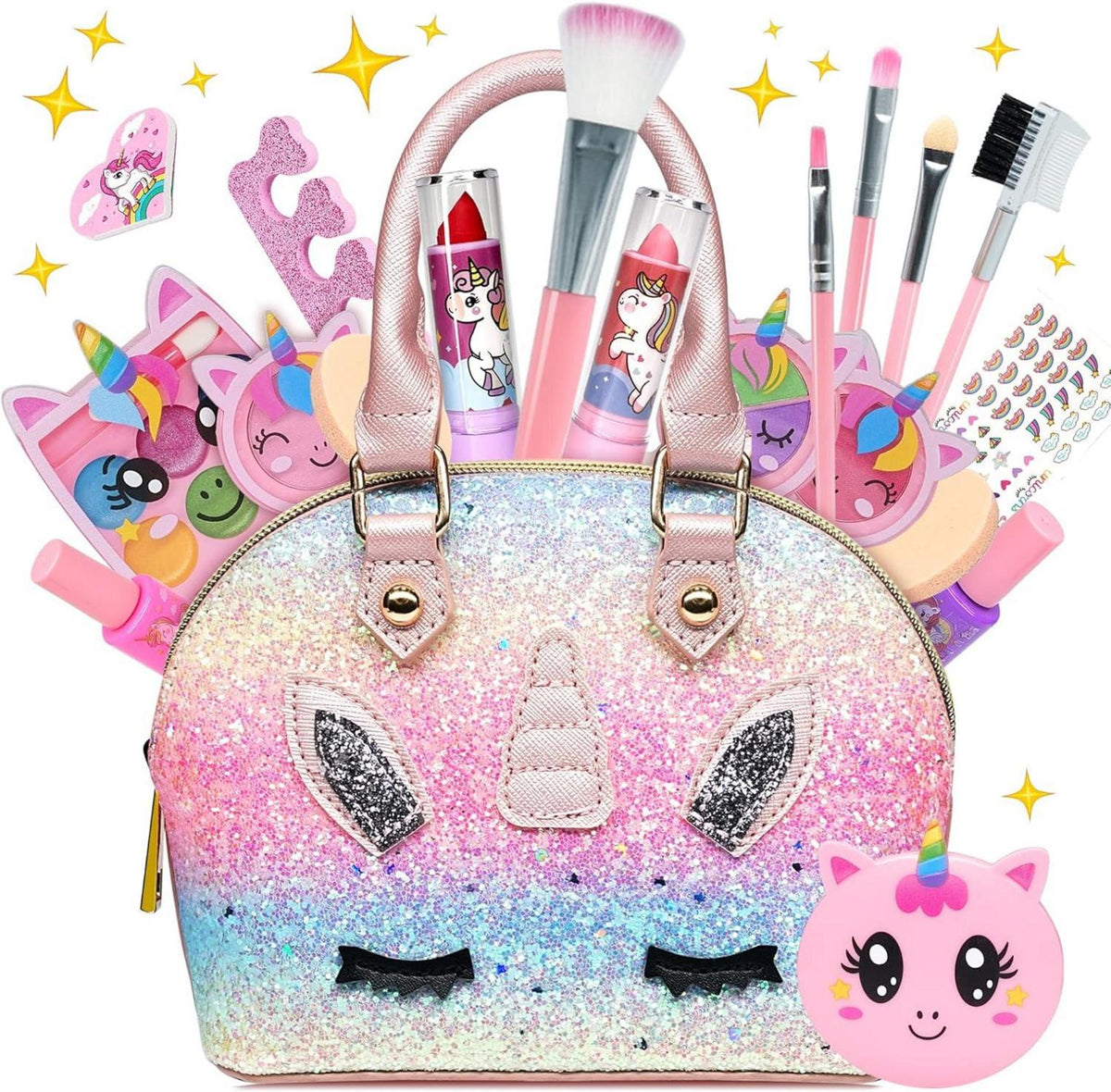 Kinderschminke Set Mädchen Kinder Make Up Geschenk 4-12J