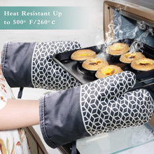 Ofenhandschuhe Silikon Hitzebeständige 300°C Rutschfest