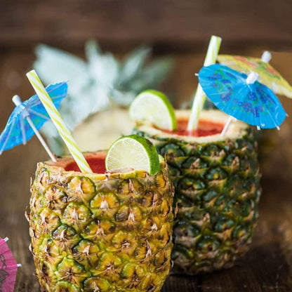 50 Cocktail Sonnenschirme - Getränkedekoration für Partys