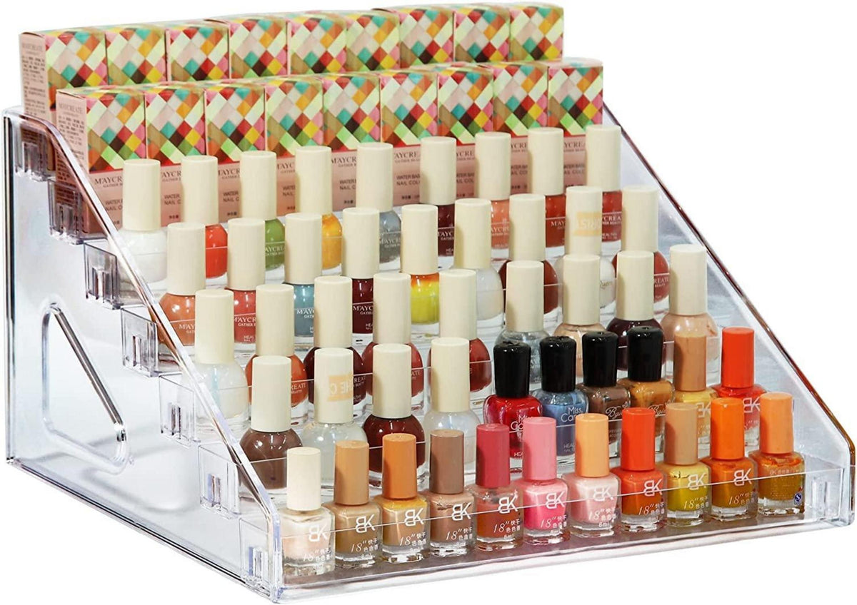 Nagellack Aufbewahrung Acryl Display Rack 7 Schichten 84 Flaschen