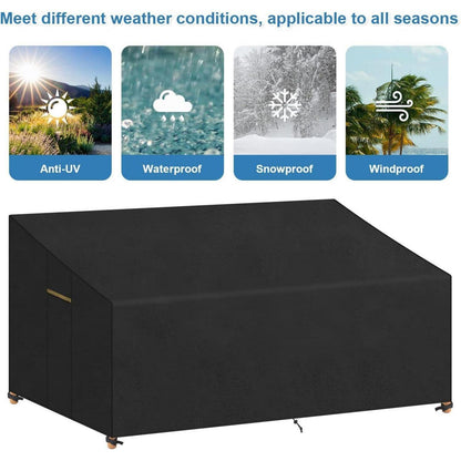 Gartensofa Abdeckung Wasserdicht UV-Beständig 220x100cm