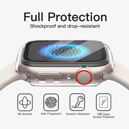 Apple Watch Series 9 8 7 45mm Hülle Schutzhülle Eingebaut Displayschutz