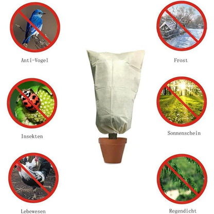 Winterschutz Pflanzenabdeckung 190x220cm – Frostschutzhaube Weiß