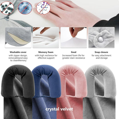Reisekissen Flugzeug Memory Foam – Flexible Nackenstütze