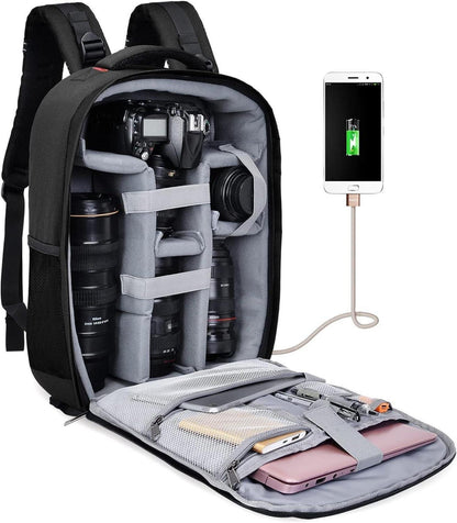 Wasserdichter Kamerarucksack für Sony Canon Nikon Kameras