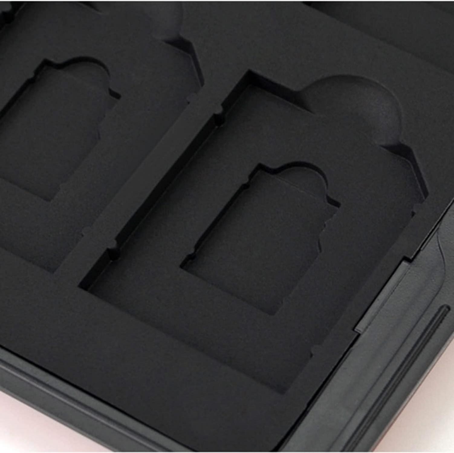 Jaimela Speicherkarten Tasche Wasserdicht für 8 SD 8 TF Karten Silber