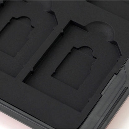 Jaimela Speicherkarten Tasche Wasserdicht für 8 SD 8 TF Karten Silber