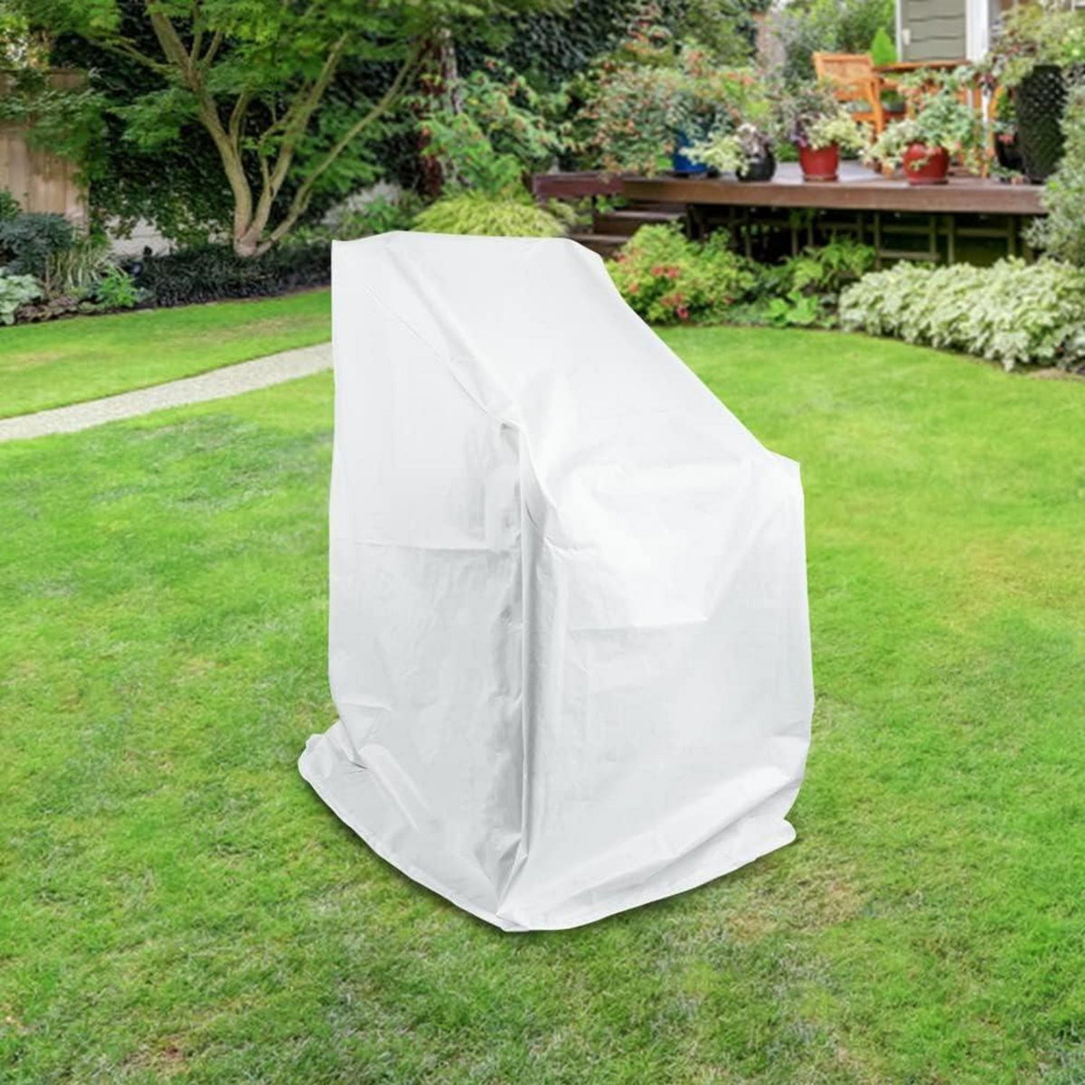 E-Senior Schutzhülle Gartenstühle 70x70x120cm Wetterfest Reißfest