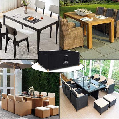 Gartenmöbel Abdeckung Wasserdicht 242x162x90cm