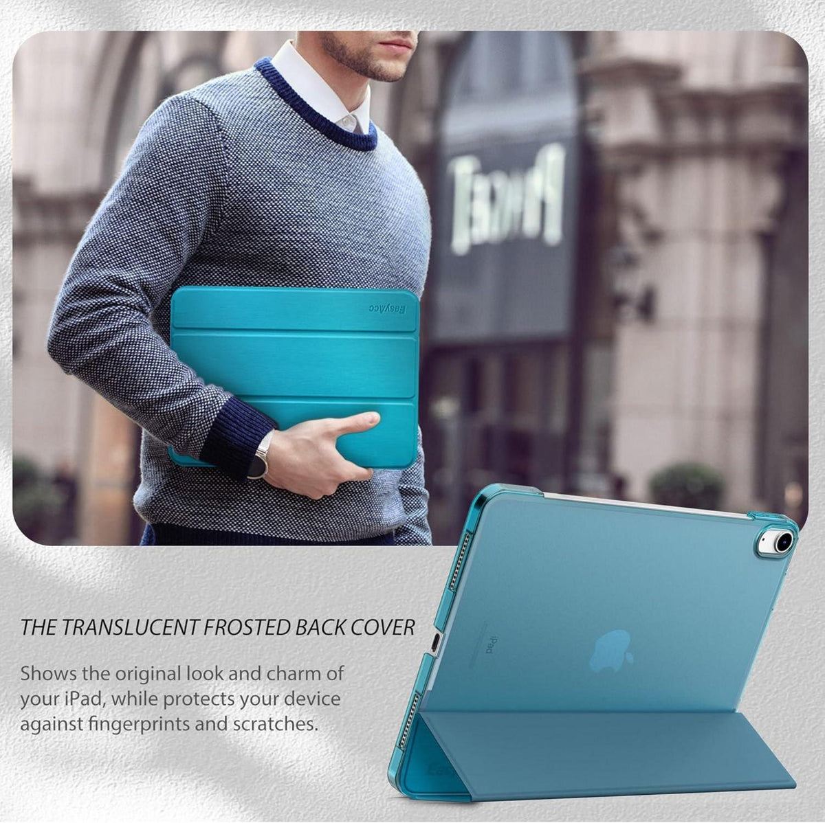 Hülle für iPad 10 Generation 2022 10.9 Zoll A2757/A2777 Matt