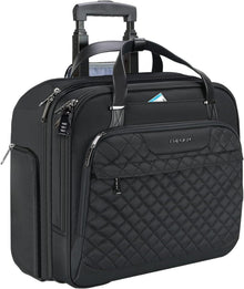 Rollender Business Laptop-Trolley mit RFID - Schwarz