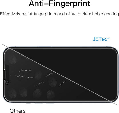 iPhone 14 Sichtschutz Full Screen Kameraschutz Anti-Spy Panzerfolie 9H 2er Pack