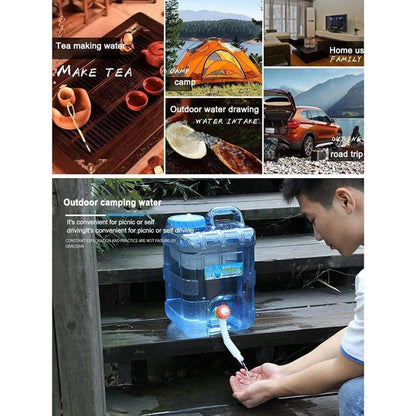 Wasserkanister 18L mit Hahn, BPA-frei, Camping & Outdoor