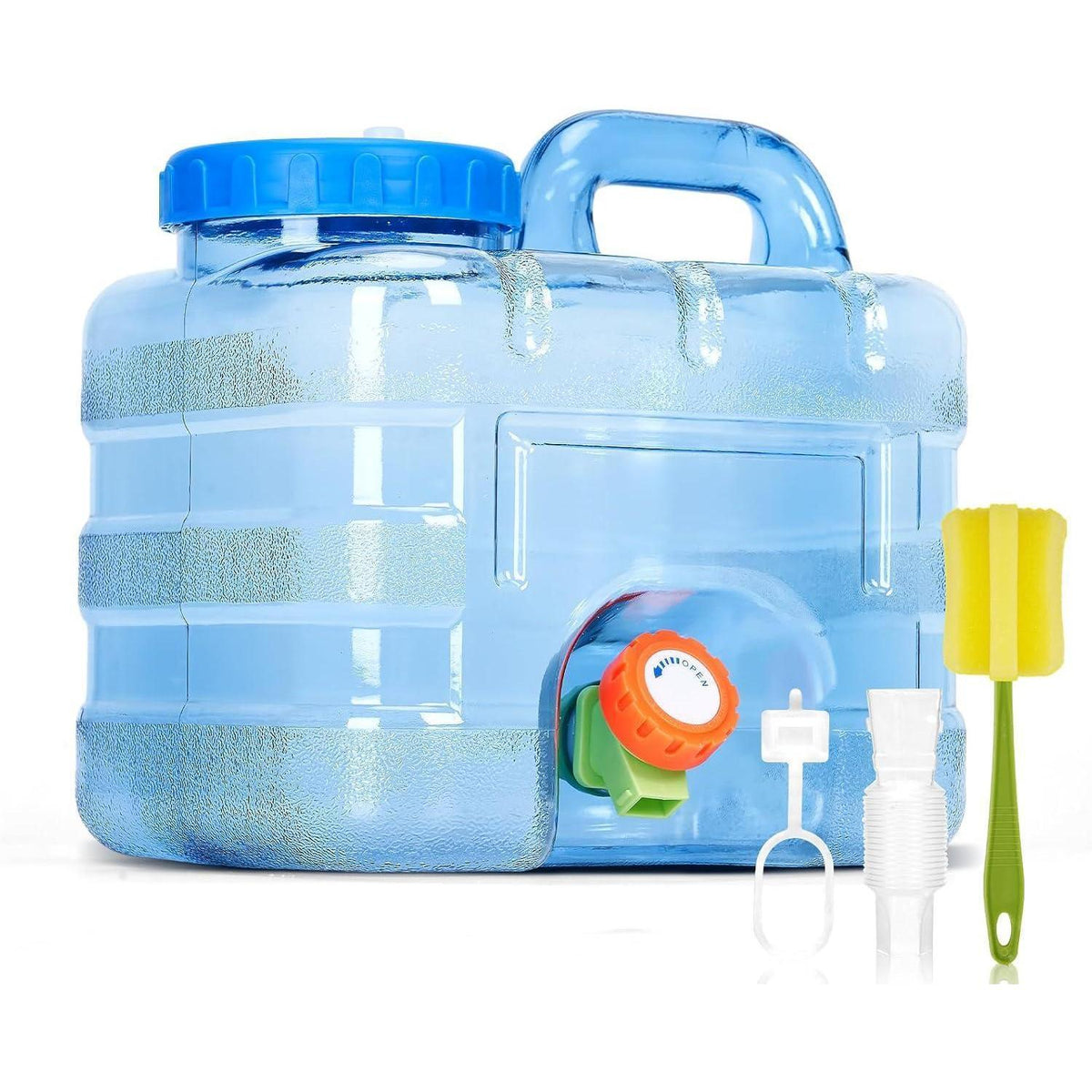 Wasserkanister mit Hahn 7,5L BPA-frei für Camping & Outdoor