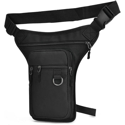Beinbeuteltasche Outdoor – Verstellbare Hüfttasche für Motorrad & Wandern
