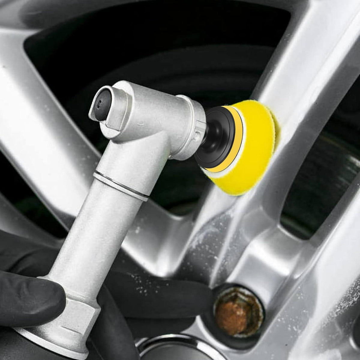 15-tlg. Auto Polierschwamm Set Polierpads Schwämme Polieraufsatz