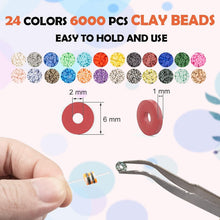Lynnmos 8000+ Perlen Set Polymer Clay Armband Halskette DIY