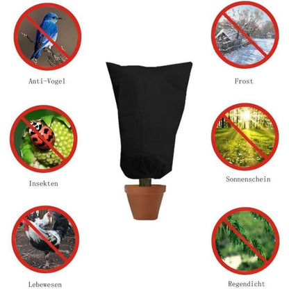Winterschutzhaube für Pflanzen – 280x300cm Schwarz