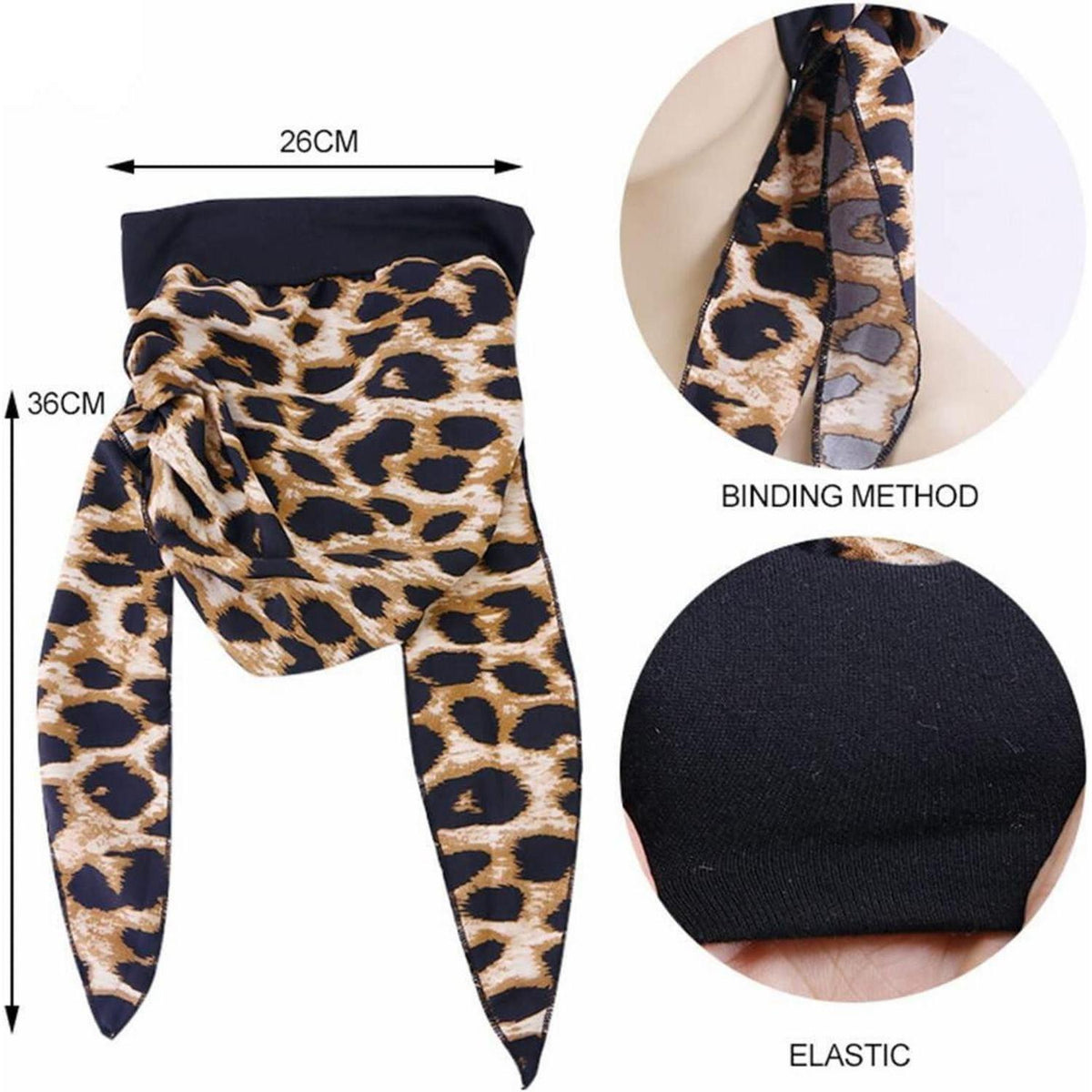 Chemo Turban Damen Kopfbedeckung Floral | Schlafmütze Haarverlust