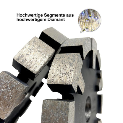 Diamant-Trennscheibe 120mm für Fußbodenheizung, 16mm Nutbreite