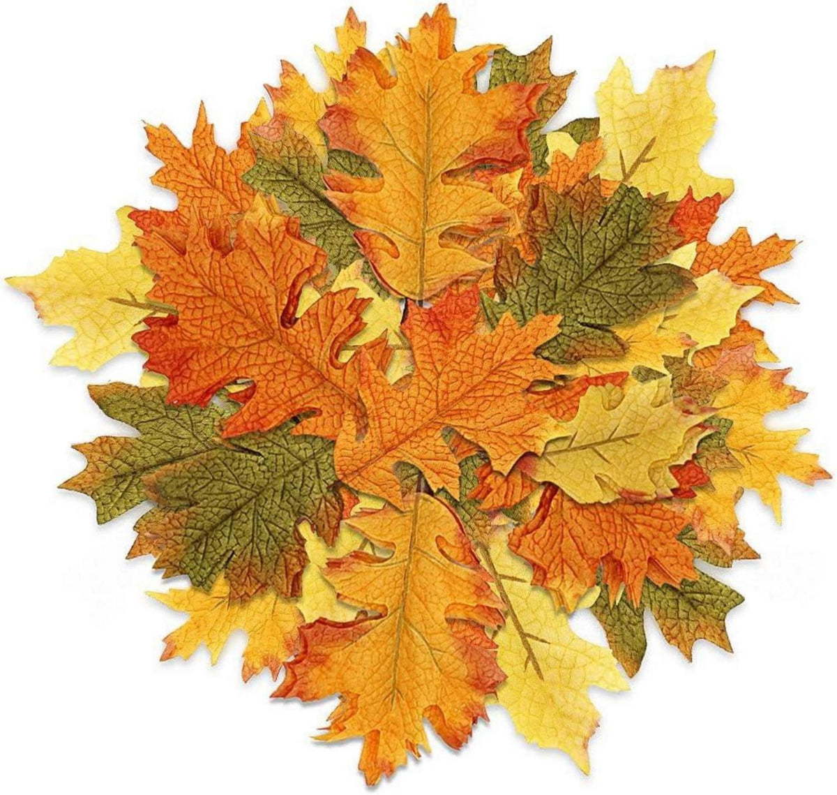 Künstliche Herbstblätter für Basteln & Dekorationen 25 Stück