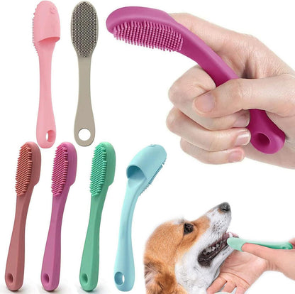 Hundezahnbürste Set 6-teilig Fingerling Zahnpflege Hunde Plaque