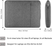 Laptoptasche 15,6 Zoll Hülle Handtasche MacBook Acer Asus