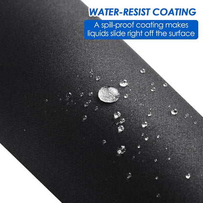 KTRIO Mauspads Schwarz 275x215 mm Wasserdicht Rutschfest 2er Pack