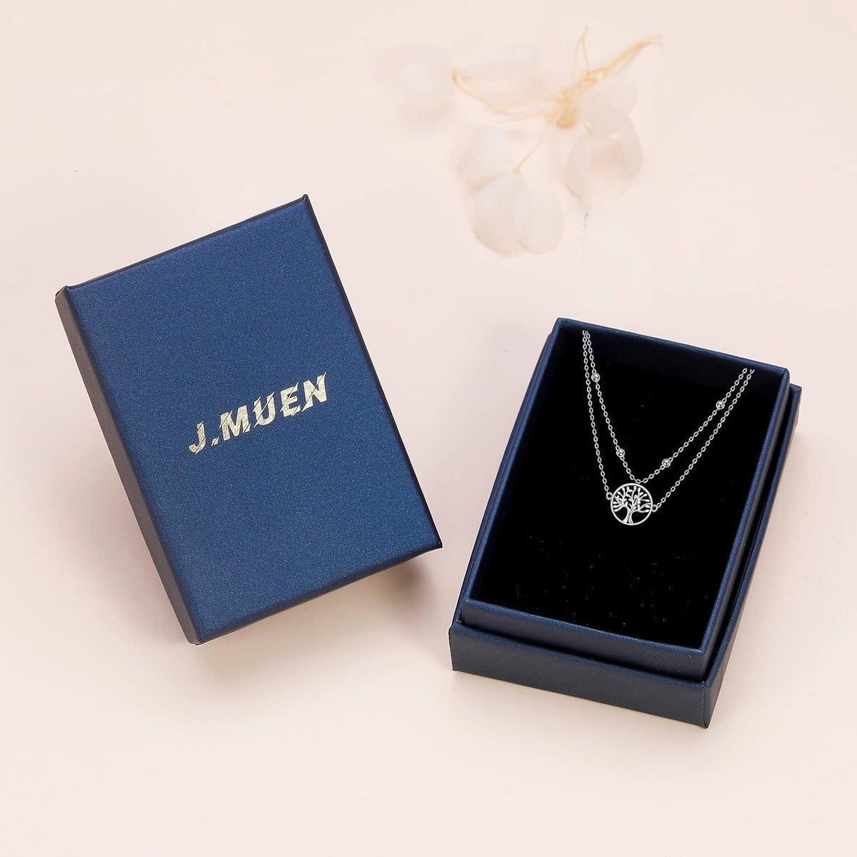 Damen Armband 925 Sterling Silber Baum des Lebens verstellbar