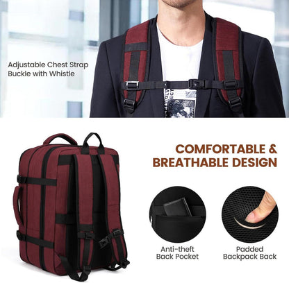 Reiserucksack 17,3 Zoll Laptop Handgepäck groß 30L-40L Business