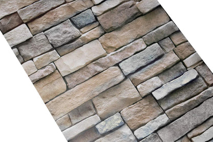 Selbstklebende Tapete Ziegel Vintage Backstein Stein 45x1000cm