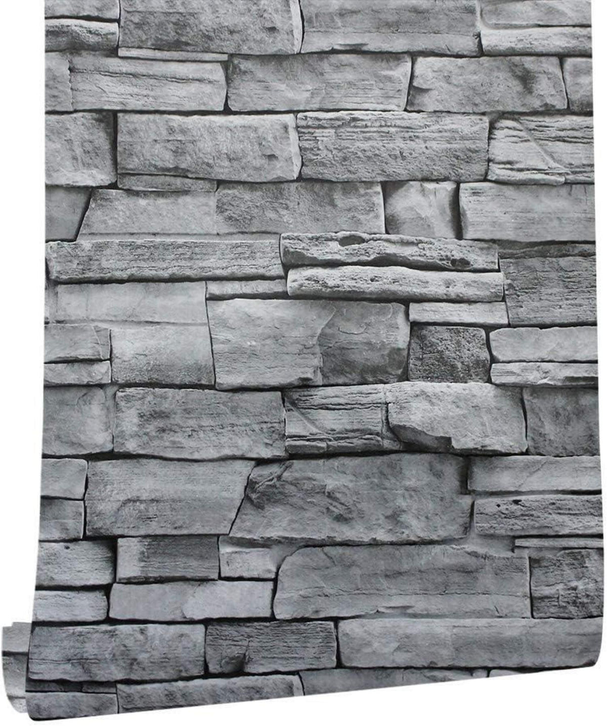 Selbstklebende Vintage Backstein Tapete Wasserdicht 45X1000cm