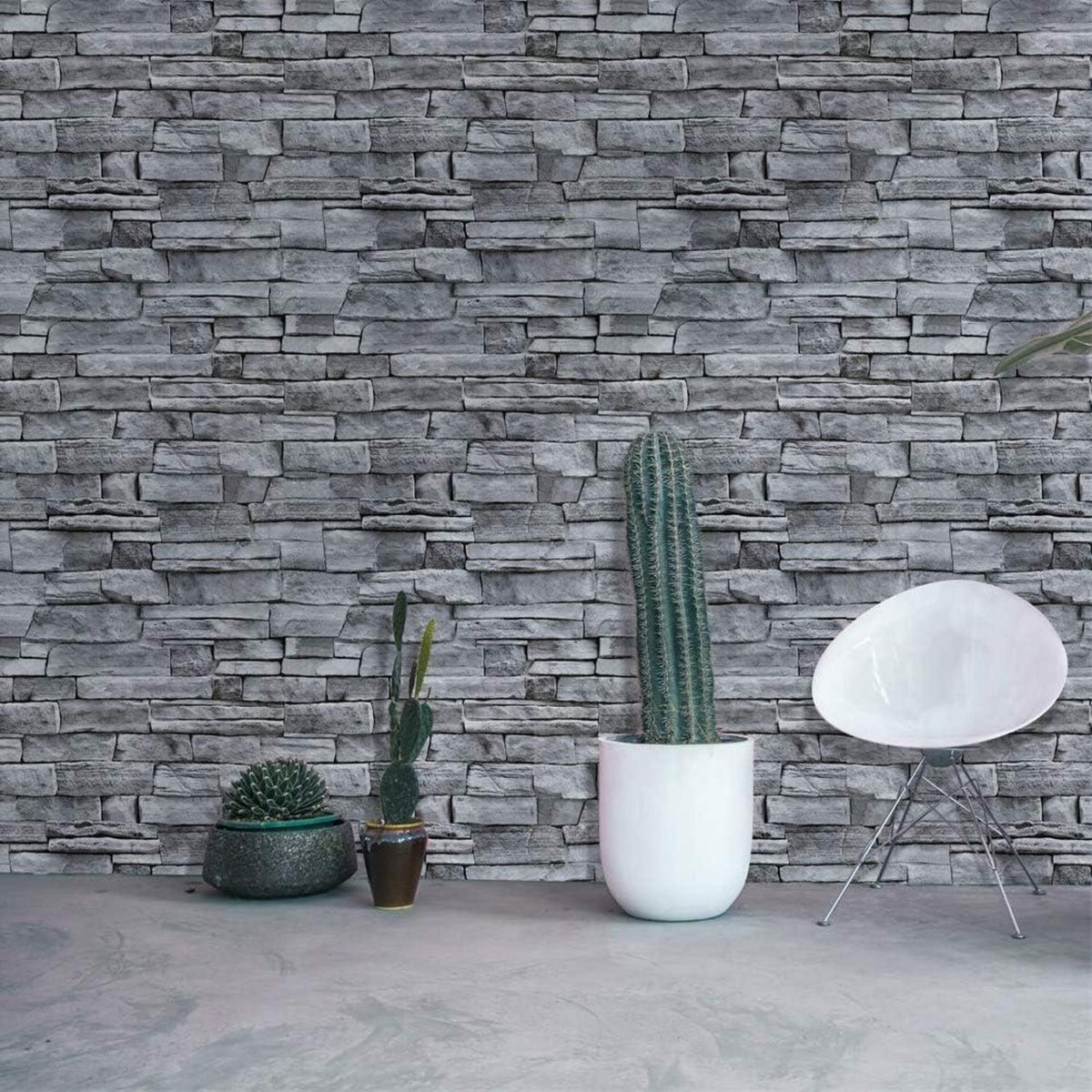 Selbstklebende Ziegel Tapete Vintage Backstein 45x1000cm