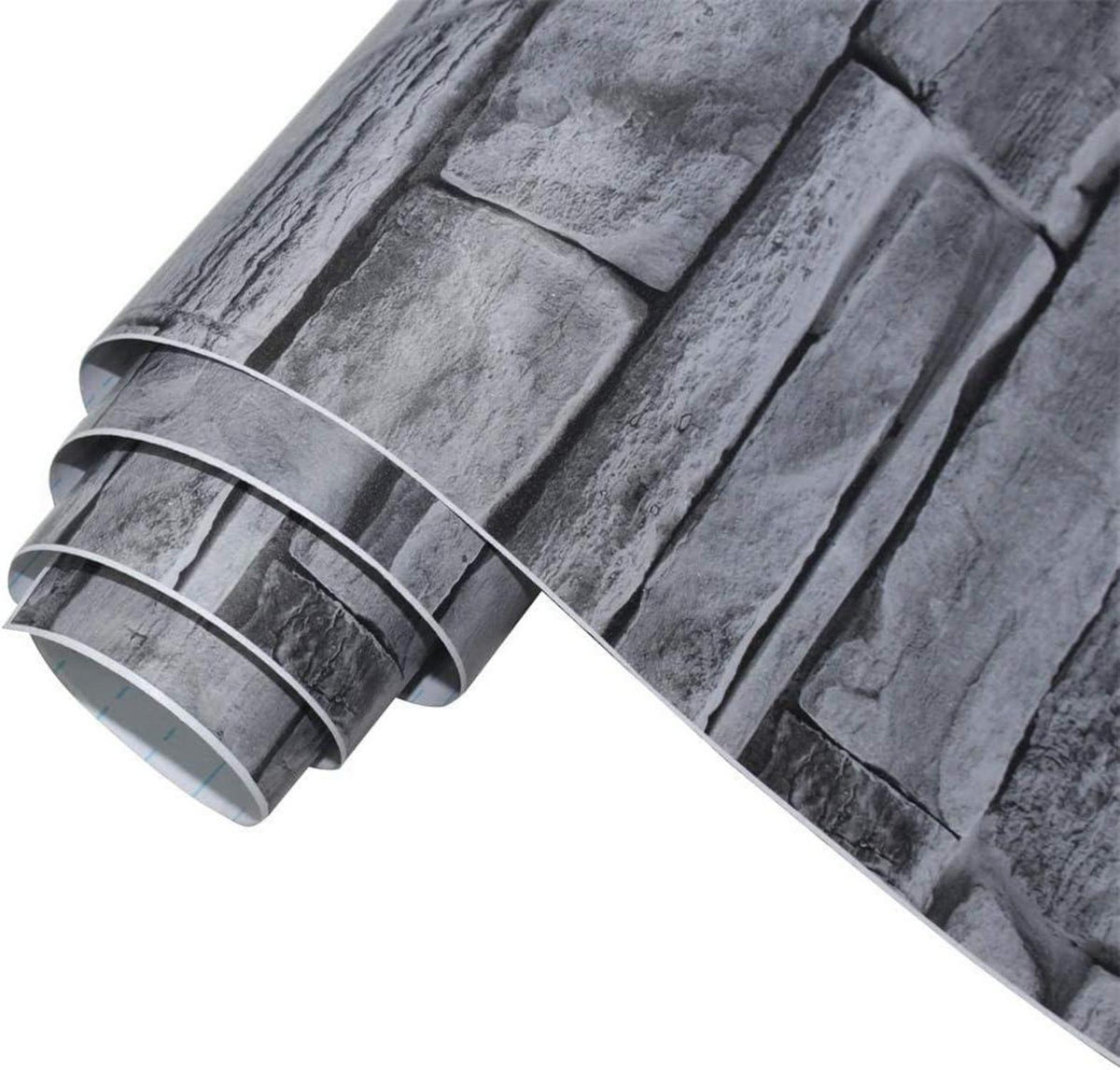 Selbstklebende Ziegel Tapete Vintage Backstein 45x1000cm Stein Wandtür