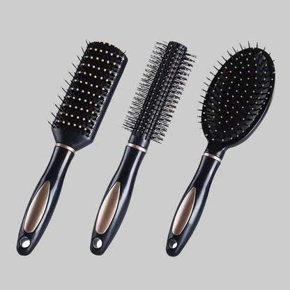 3er Set Haarbürsten: Anti-Statik, Massage, Entspannung für alle Haartypen