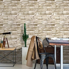 Steinoptik Selbstklebende Tapete Vintage Ziegel Effekt 44.5x500cm