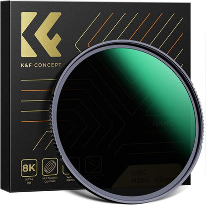 57MM ND64 Graufilter Nano-X Serie - 6 Blendenstufen