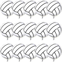 Mylar-Volleyball-Ballons 45,7 cm für Sportparty 15 Stück