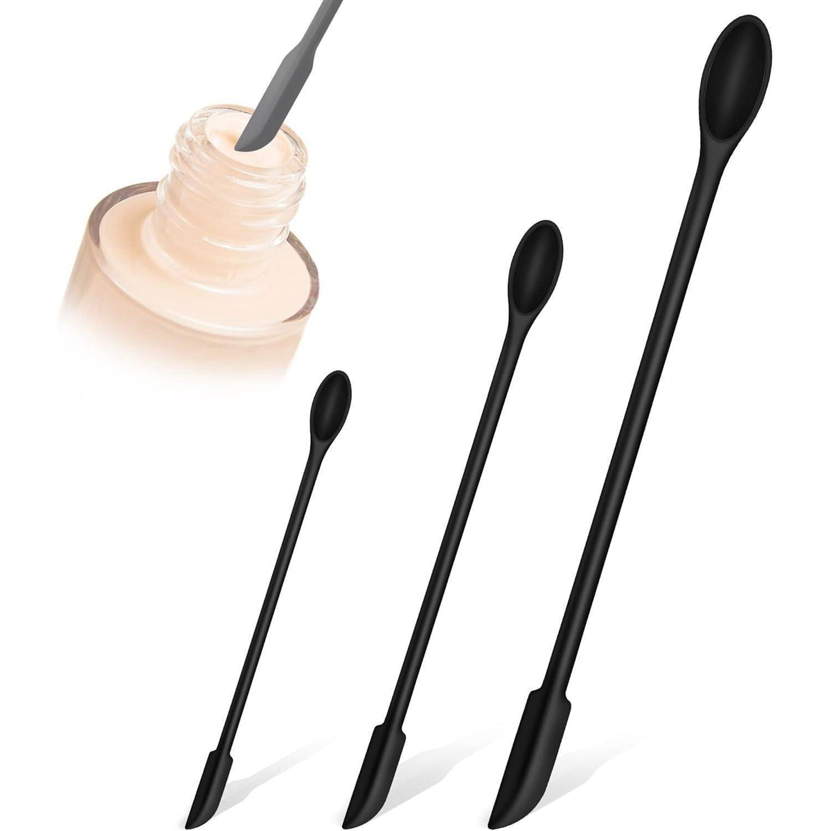 Silikon Teigschaber Set 3-teilig – Hitzebeständig & Vielseitig