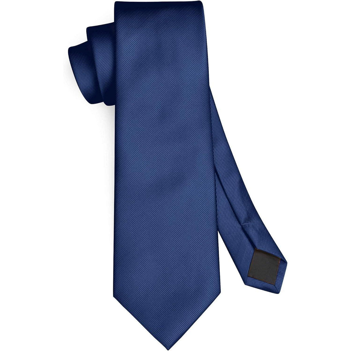 Herren Krawatten-Set mit Einstecktuch, Marineblau