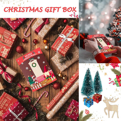 Wichteltür Weihnachtsdeko Set - Elfengarten Zubehör mit
