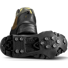 Eis-Traktionsstollen für Schuhe & Stiefel – Größe M (EU:37-40) Schwarz