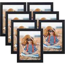 Bilderrahmen Set 13x18 cm Schwarz Fotorahmen Collage 7er