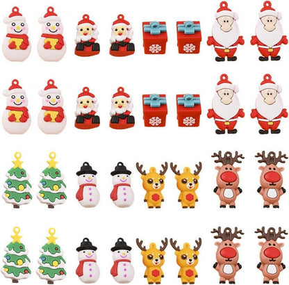 32er Set Mini Weihnachtsanhänger Christbaumschmuck Weihnachtsdeko