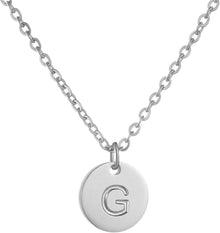 Initialen Kette mit Buchstaben Anhänger Gold Silber Rosegold mit