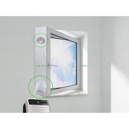 Fensterabdichtung für Mobile Klimaanlage – 400cm, Schlauch Verlängerung