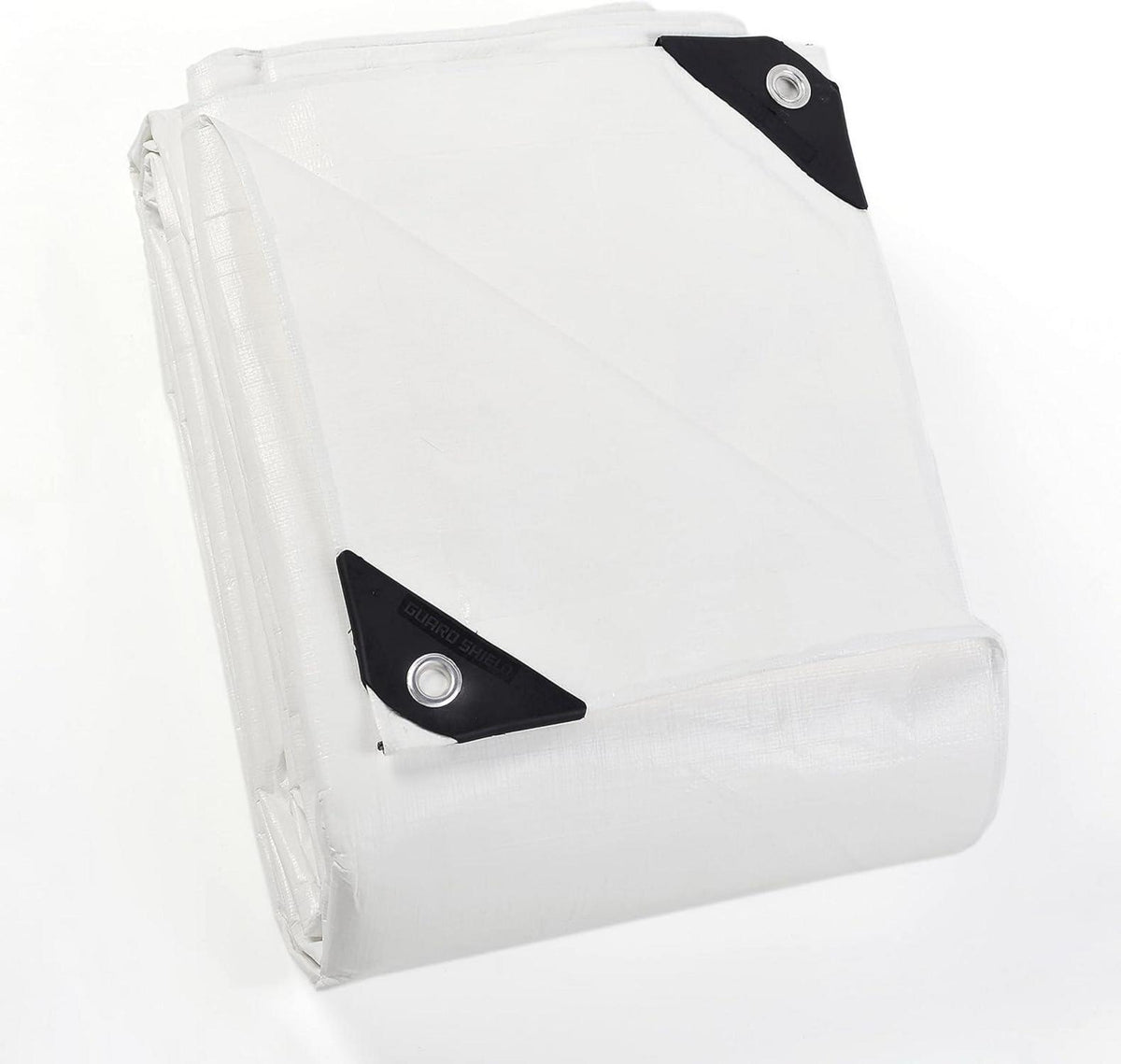 Abdeckplane Wasserdicht 4x5m Weiß 160g/m² GUARD SHIELD