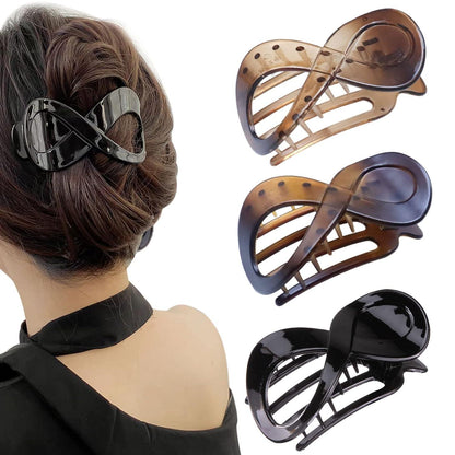 Haarspangen Damen Schildpatt Haarklammer Set elegant